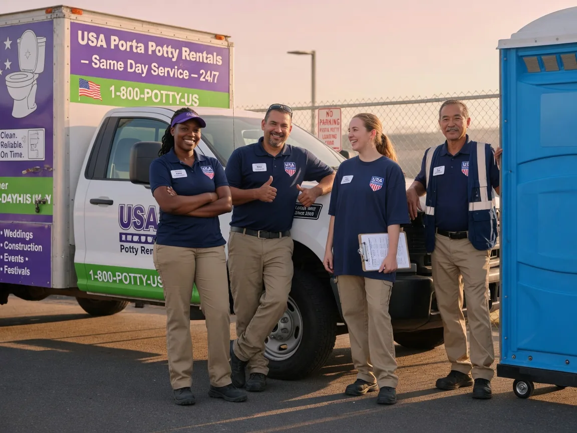 Porta Potty Rental company in Esmond, IL
